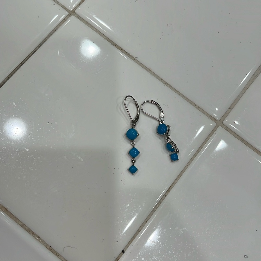 Turquoise drop earrings